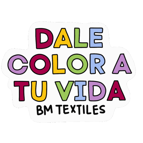 Textiles BM Sticker