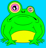 Happy Frog GIF by Richie Brown