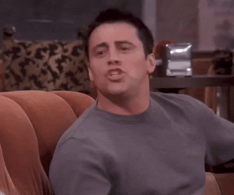 Friends Joey Phoebe They Don't Know GIF