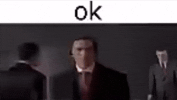 American Psycho Ok GIF