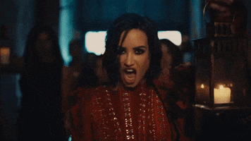 Rock Candle GIF by Demi Lovato
