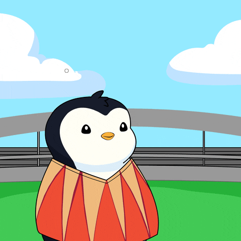 Lets Go Football GIF by Pudgy Penguins