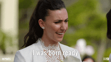 Lets Go GIF by Married At First Sight Australia