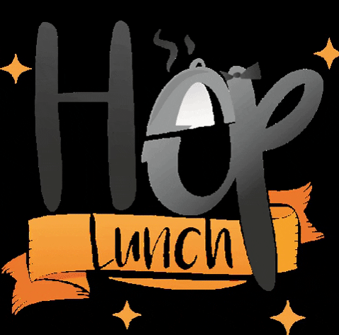 TeamHopLunch eat restaurant hop miam GIF