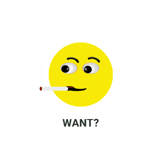 Smoke Smoking Sticker by MarijuanaSpan