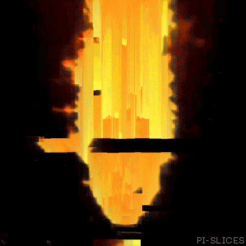 pislices hot loop fire 3d GIF