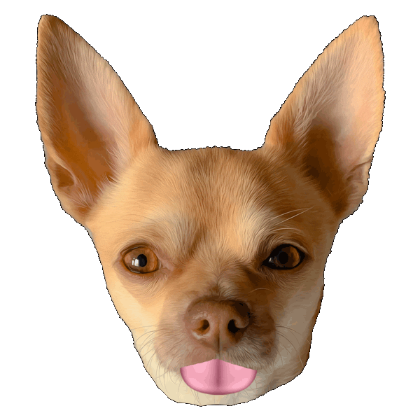 Dog Tongue Sticker