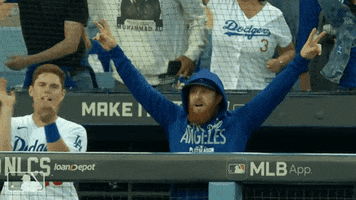Lets Go Cheering GIF by MLB