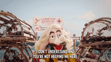 Confused Help Me GIF by Crank Yankers