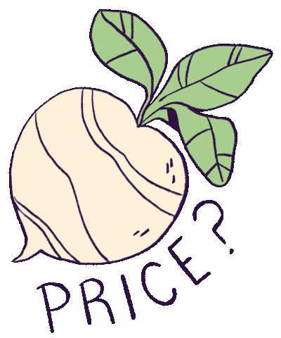 Animal Crossing Turnip Sticker by Isableh