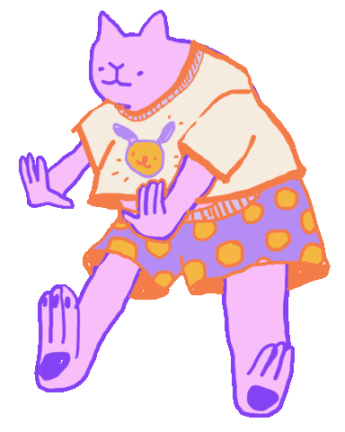 Happy Pajama Party Sticker by sophie shiff