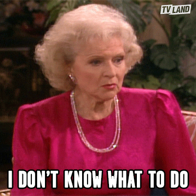 Golden Girls Idk GIF by TV Land - Find & Share on GIPHY