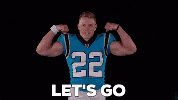 Flexing Lets Go GIF by Carolina Panthers