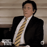 Prime Minister Sigh GIF by Ovation TV