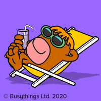 Summer Chilling GIF by Busythings