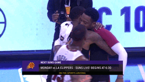 Hug It Out Miami Heat GIF by NBA
