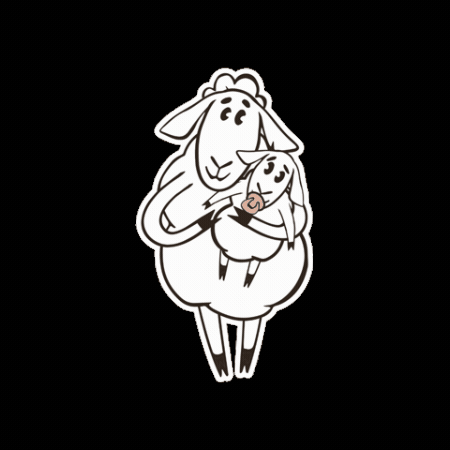 O mundo da Ovelha Béé GIF