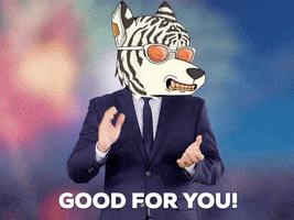 Good For You Applause GIF by High Street Wolf Society