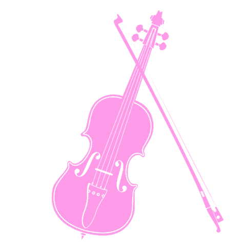 Violin Ezi Sticker by Ezinma