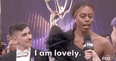 I Am Lovely Laverne Cox GIF by Emmys