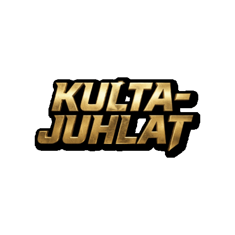 Kultajuhlat Sticker by Louhos Digital