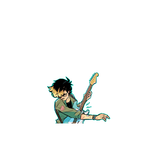 Guitar Sticker