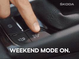 Weekend Vibes GIF by Škoda Global