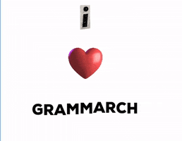 gramMARCH i love grammarch GIF