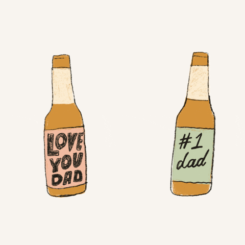 Love You Cheers GIF by BrittDoesDesign