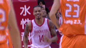 Happy Houston Rockets GIF by NBA