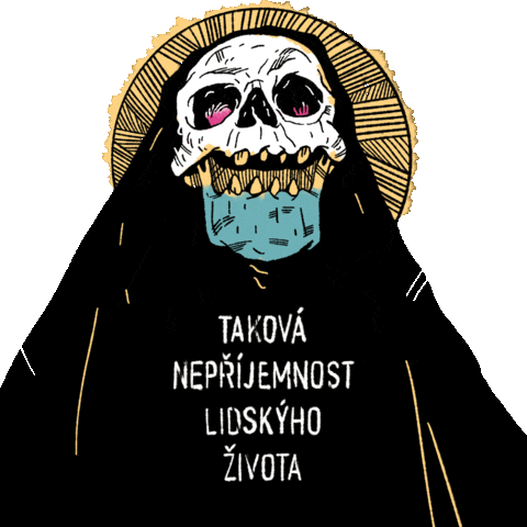 Death Skull Sticker