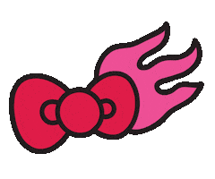 Racing Race Sticker by Hello Kitty