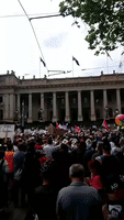 Large Crowds Gather in Melbourne to Protest Vaccine Mandates and Pandemic Bill