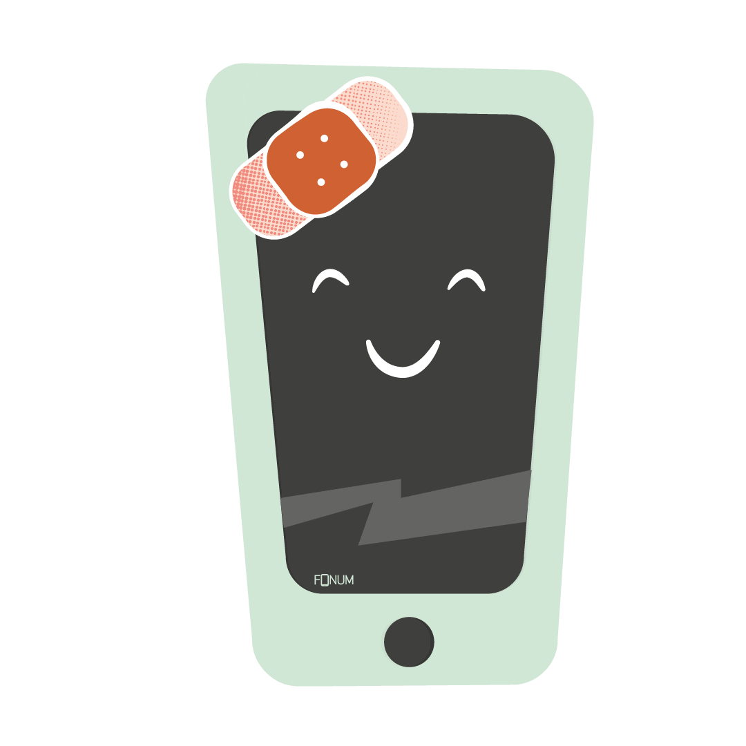 Fonum Älypuhelinhuolto Sticker