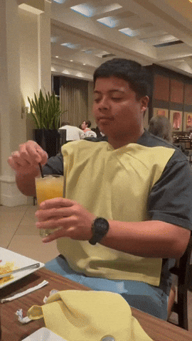 Hard Rock Eating GIF