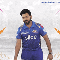Rohit Sharma Cricket GIF by Mumbai Indians