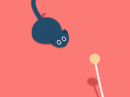 cat toy animation GIF by lunarpapacy