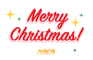 Happy Merry Christmas Sticker by AVANA Asia