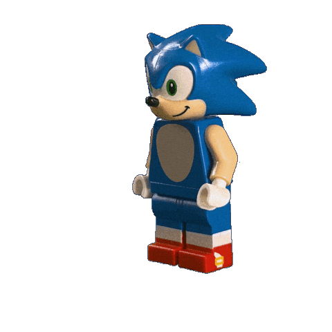 Sonic The Hedgehog Animation Sticker