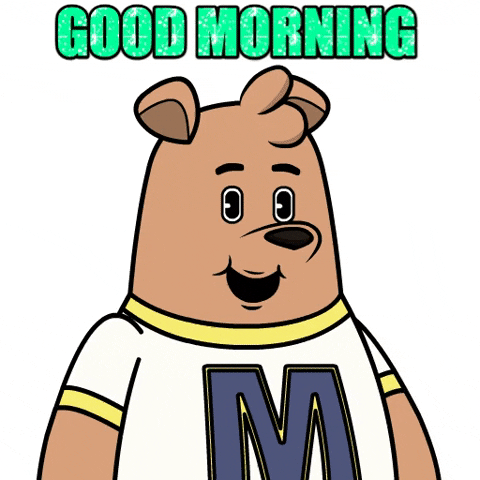 Happy Good Morning GIF by Meme World of Max Bear