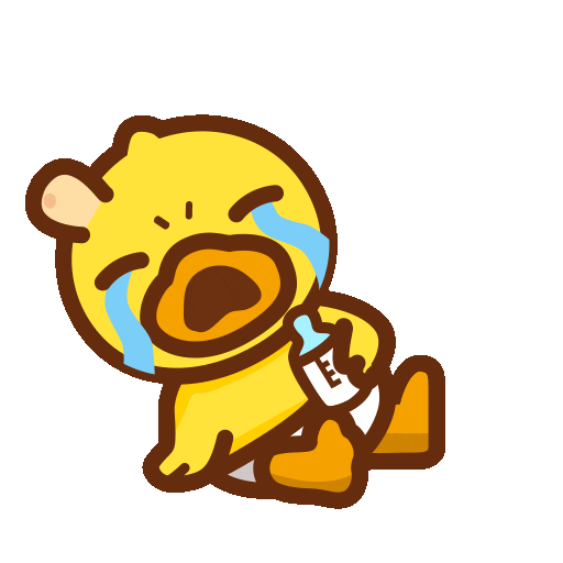 Hurt My Feelings Love Sticker by B.Duck