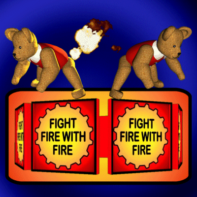 Fight Fire With Fire GIF
