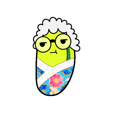 Art Grandma Sticker