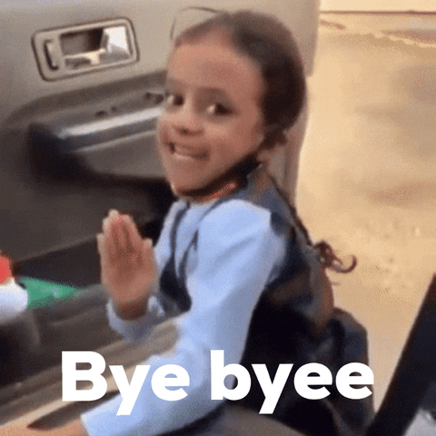 Bye GIF