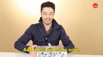 My Name Christmas GIF by BuzzFeed
