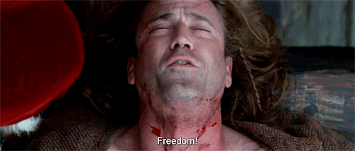 Image result for freedom braveheart gif