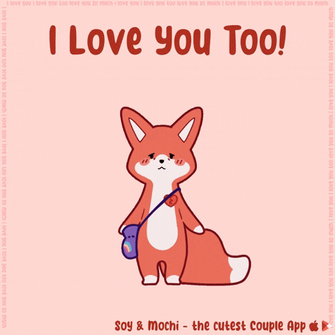 I Love You Yawn GIF by SoyandMochi