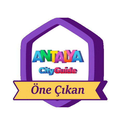Antalya City Guide Sticker