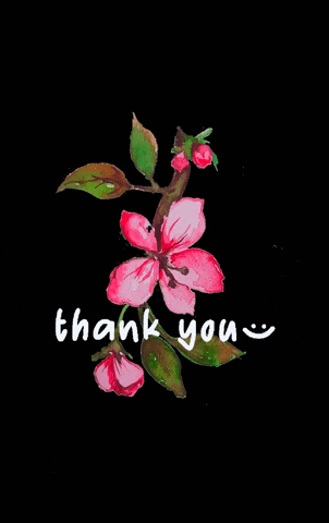 Canvases_and_lenses flower thank you thanks thank you so much GIF