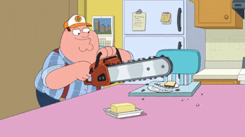 Family Guy Chainsaw GIF by FOX TV